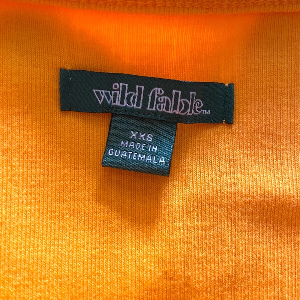 Wild Fable XXS Orange spaghetti strap pencil dress - Picture 2 of 4